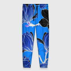 Женские брюки Растительная композиция - минимализм