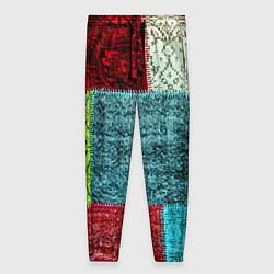 Женские брюки Patchwork - art
