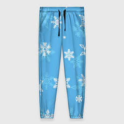 Женские брюки Голубой снегопад