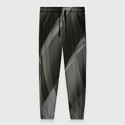 Женские брюки Абстрактные серые острые металлические листы