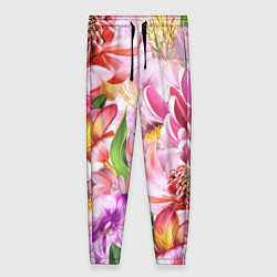 Женские брюки Цветочный рай