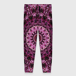 Брюки женские Узорный калейдоскоп, цвет: 3D-принт