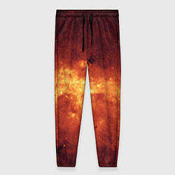 Женские брюки Огненная галактика