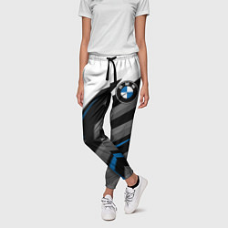 Брюки женские БМВ - спортивная униформа, цвет: 3D-принт — фото 2