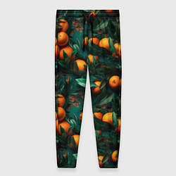 Женские брюки Яркие апельсины