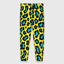 Женские брюки Кислотный леопард паттерн
