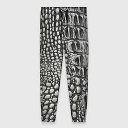 Женские брюки Кожа крокодила - текстура