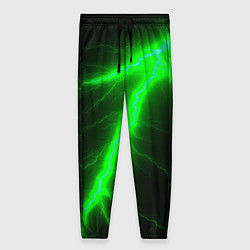 Женские брюки Зеленый разряд молнии