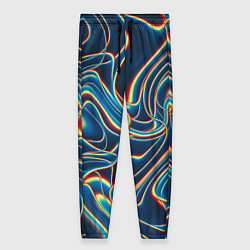 Женские брюки Abstract waves