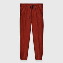 Женские брюки Однотонный тёмно-красный текстура