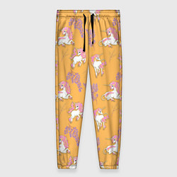 Женские брюки Единорог цветная грива