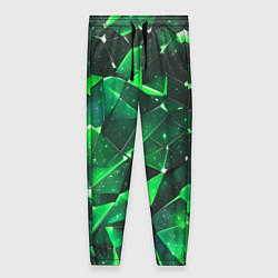 Женские брюки Зелёное разбитое стекло
