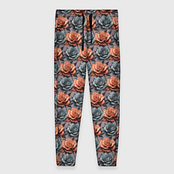 Женские брюки Цветочный патерн