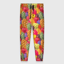 Женские брюки Экзотические фрукты