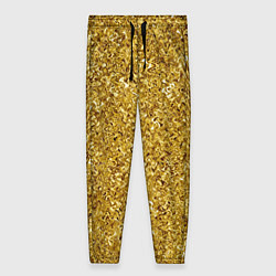 Женские брюки Золотой волнистый с переливами