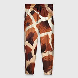 Женские брюки Пятнистый мех жирафа