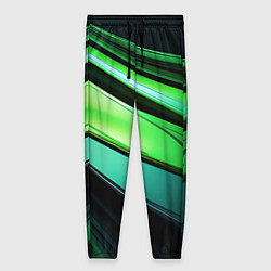 Женские брюки Абстрактные геометрические плавные линии минимализ