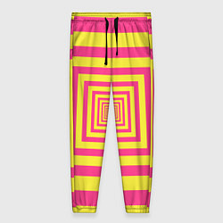 Женские брюки Желтые квадраты трансформация