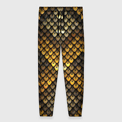 Женские брюки Кольчуга - металлическая чешуя змеи