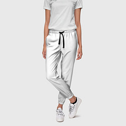 Брюки женские Призрак низ белый, цвет: 3D-принт — фото 2