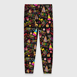 Женские брюки Merry Christmas - New Year