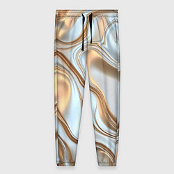 Женские брюки Жидкое белое золото