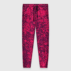 Женские брюки Насыщенный розовый текстура