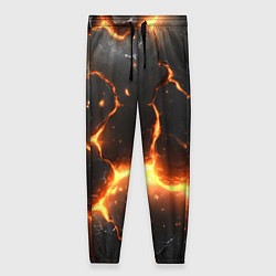 Женские брюки Лава и разлом плит