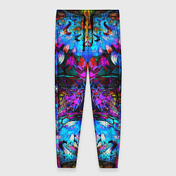 Женские брюки Абстракция стекло узор