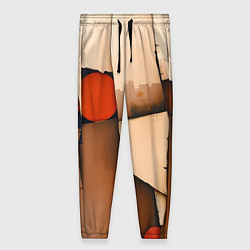 Женские брюки Фрагментированная композиция