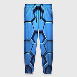 Брюки женские Синий бронежилет, цвет: 3D-принт