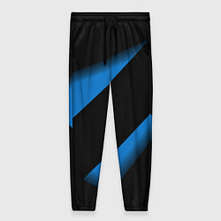 Женские брюки Color blue black line