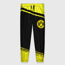Женские брюки Borussia жёлтые полосы