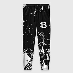 Брюки женские Dota краски белые, цвет: 3D-принт