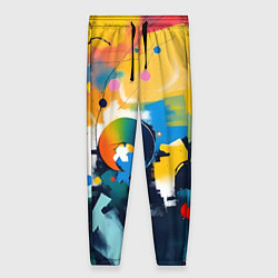 Женские брюки Абстракция в деталях