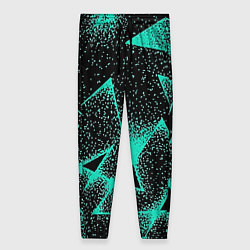 Женские брюки The triangle is light blue