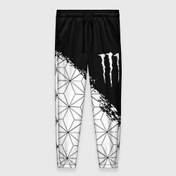 Женские брюки Monster energy geometry splash