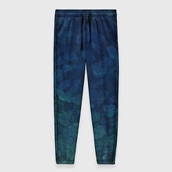 Брюки женские Абстракция - marine camouflage, цвет: 3D-принт