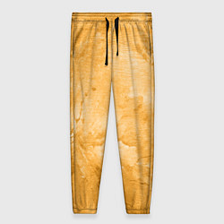 Женские брюки Абстракция - bright yellow