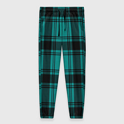 Женские брюки Checkered dark blue