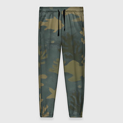 Брюки женские Подводный камуфляж из рыб, цвет: 3D-принт