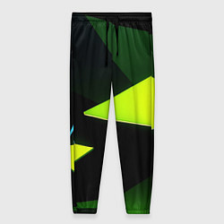 Брюки женские Geometric shapes, цвет: 3D-принт