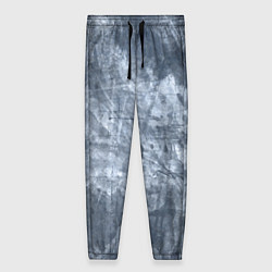 Брюки женские Абстракция - gray-blue, цвет: 3D-принт