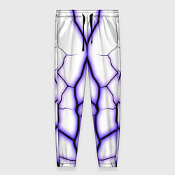 Женские брюки Color white purple