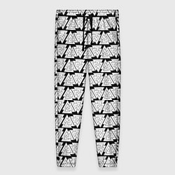 Женские брюки Символы валькнут как защитная кольчуга