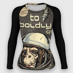 Женский рашгард Monkey: to boldly go