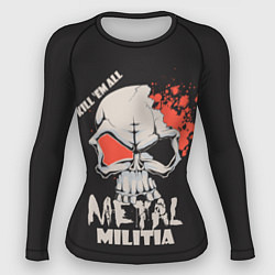 Женский рашгард Metal Militia