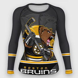 Рашгард женский Boston Bruins, цвет: 3D-принт