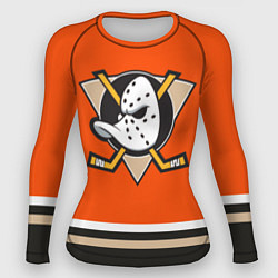 Женский рашгард Anaheim Ducks