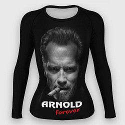 Рашгард женский Arnold forever, цвет: 3D-принт